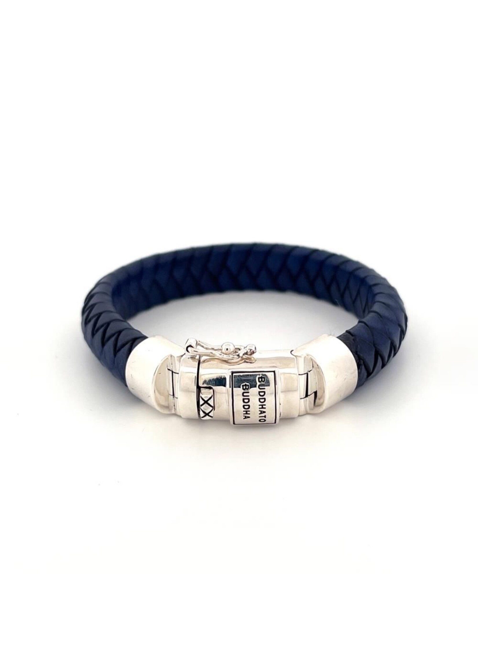 Buddha to Buddha Buddha to Buddha Armband Ben Leather Navy