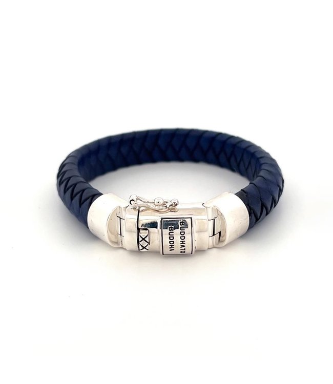 Buddha to Buddha Buddha to Buddha Ben Leer Armband Navy