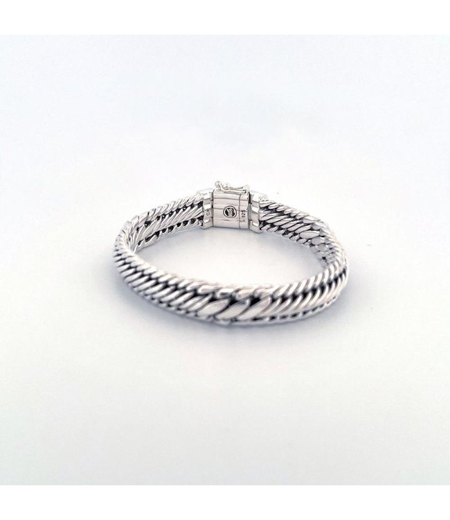 Buddha to Buddha Buddha to Buddha Edwin/Ben XS Armband Zilver