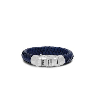 Armband Ben Leather Navy - maat F