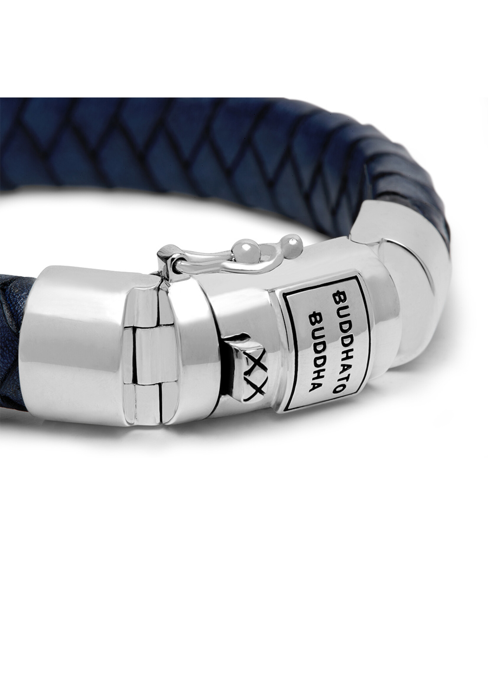 Buddha to Buddha Buddha to Buddha Armband Ben Leather Navy