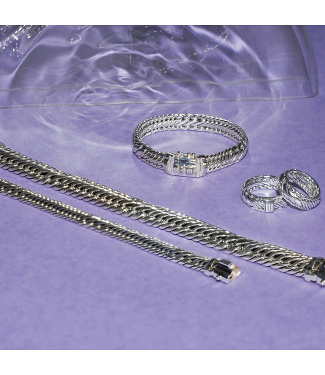 Buddha to Buddha Edwin/Ben XS Armband Silber