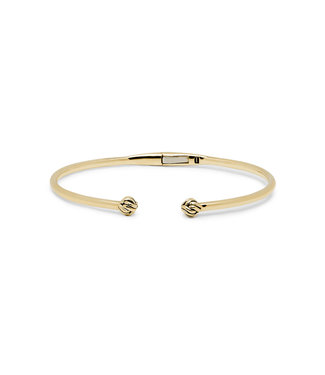 Buddha to Buddha Buddha to Buddha Refined Katja Gold Bangle YG