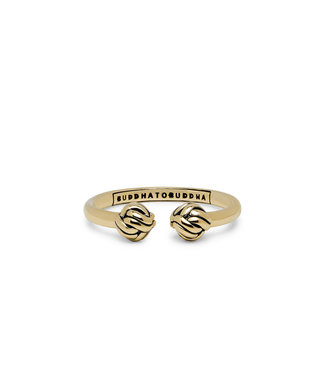 Refined Katja Goud Ring YG 14kt
