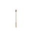 Buddha to Buddha Exclusieve Ellen Gold Earstud 14kt Geelgoud Enkel Stuk van 925 Sterling Zilver – Gratis Gravure