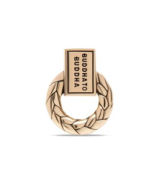 George Gold Earstud 14kt YG Single Piece