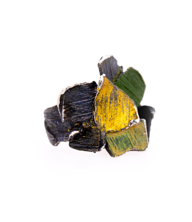 Arior Barcelona Summun Small Ring Verd Liquen