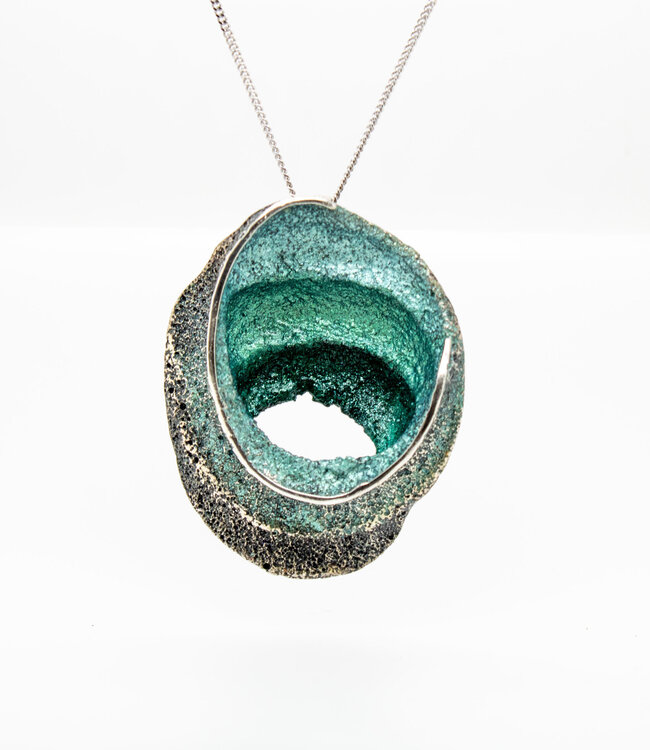 Arior Barcelona Emerald-green Sinera pendant