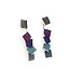 Arior Barcelona Kiros earrings 2 blue pieces
