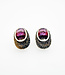 Arior Barcelona Sinera small purple earrings