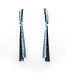 Arior Barcelona Troia formentera blue 2 pieces earrings