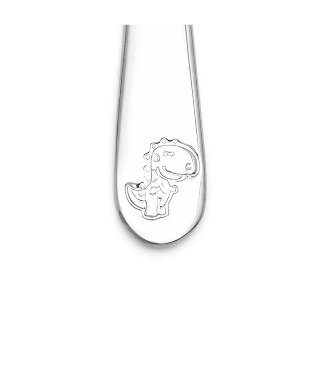Zilverstad Zilverstad Child Cutlery Dinosaurs, 4 Pieces - Free to Engrave