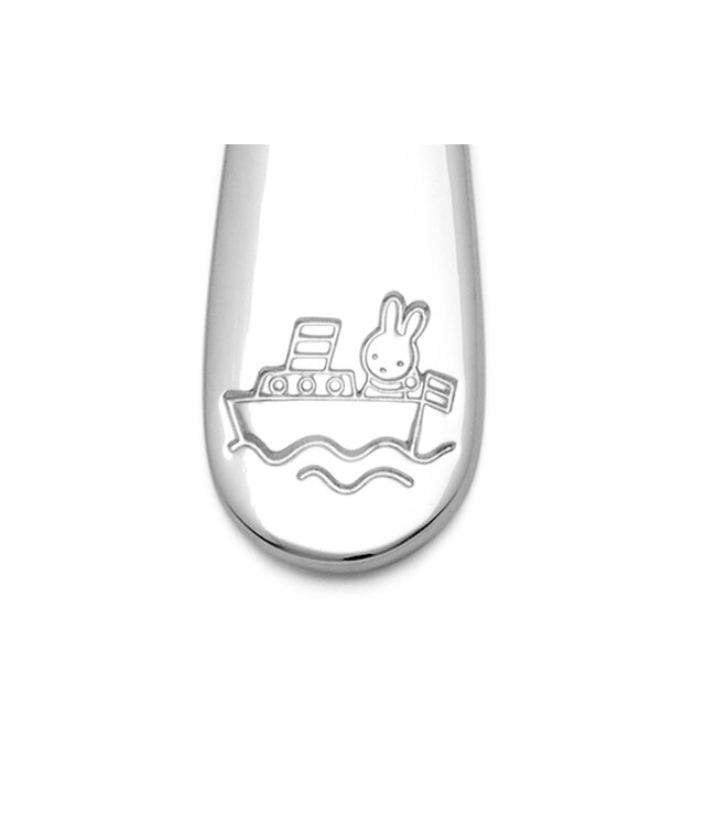 Zilverstad Children's cutlery Miffy vehicles - 4 pieces - stainless steel - free engraving