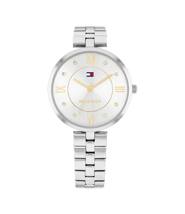 Tommy Hilfiger Watch Ella Ladies Silver 34mm 3 ATM (Rain & splash proof)