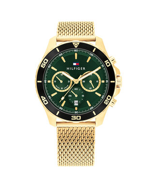 Tommy Hilfiger Watch Jordan Men Green 43mm 5 ATM (Rain & Splashproof)