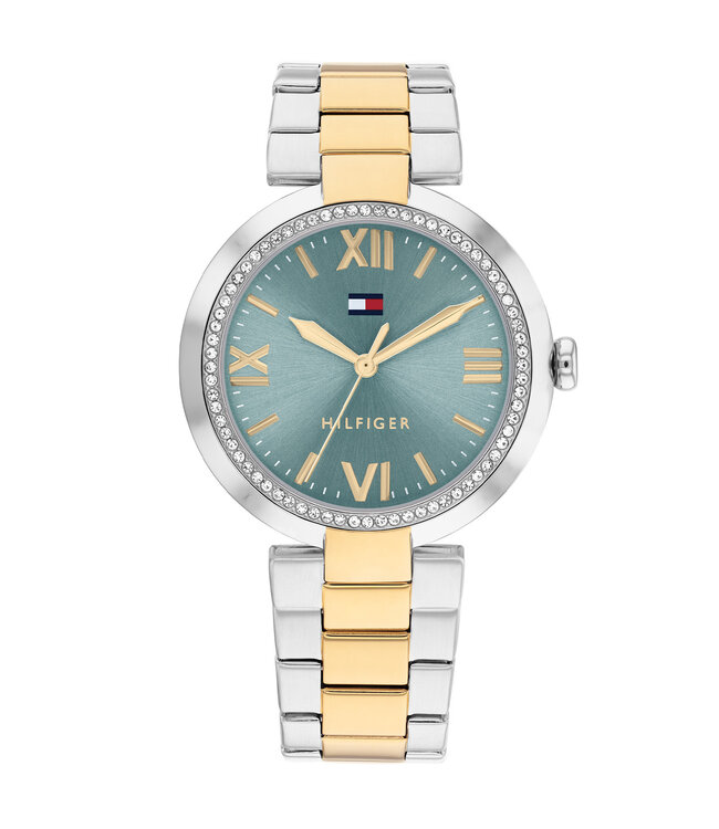 Tommy Hilfiger Horloge Alice Dames Blauw 34mm 3 ATM (Regen- & spatwaterdicht)