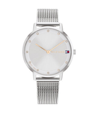 Tommy Hilfiger Horloge Pippa Dames Grijs 34mm 3 ATM (Regen- & spatwaterdicht)