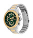 Tommy Hilfiger Uhr Clark Men's Green 46mm 5 ATM (Regen- und spritzwassergeschützt)