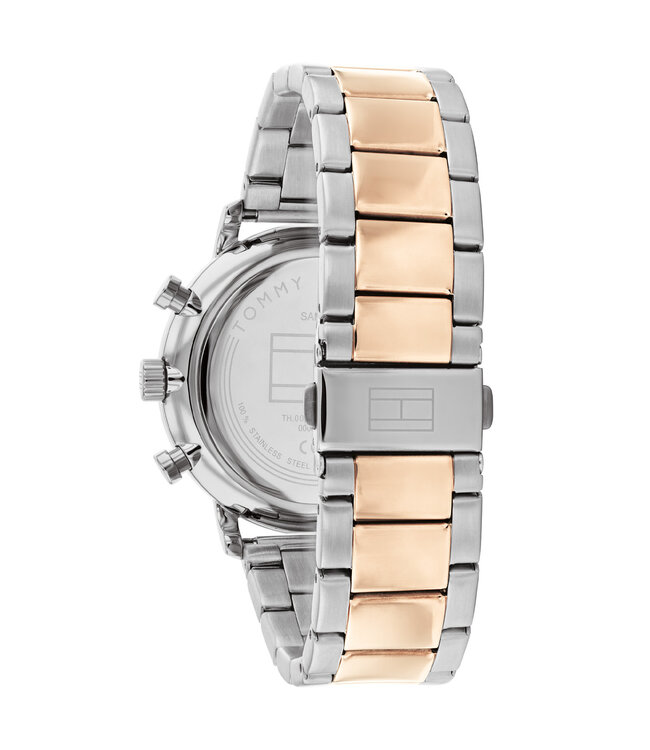 Tommy Hilfiger Horloge Legend Heren Grijs 44mm 5 ATM (Regen- & Spatwaterdicht)
