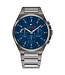 Tommy Hilfiger Uhr Dexter Herren Blau 46mm 5 ATM (regen- und spritzwassergeschützt)