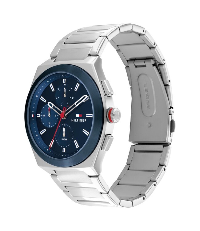 Tommy Hilfiger Uhr Stahl Stahl 44mm TH1791896