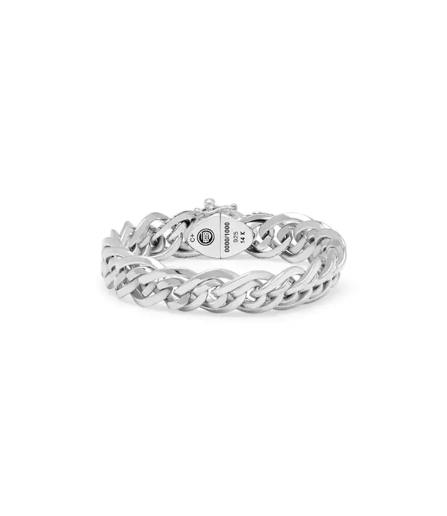 Buddha to Buddha Buddha to Buddha Nathalie XS Black Spinel Limited Bracelet Silver Gold 14kt