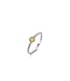 TI SENTO - Milano Ring Silver gold plated 12306ZY