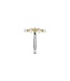 TI SENTO - Milano Ring Silver gold plated 12301YP