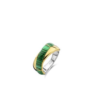 TI SENTO - Milano Ring Zilver gold plated 12299MA