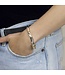 Jeh Jewels Armband zilver + Goldfilled 19cm