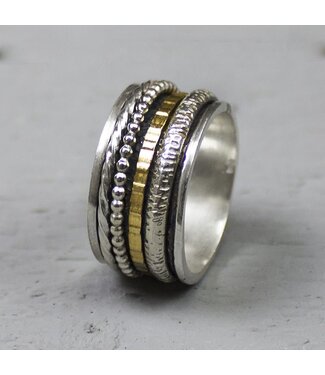 Jeh Jewels Ring Silber + Gold Filled Creative