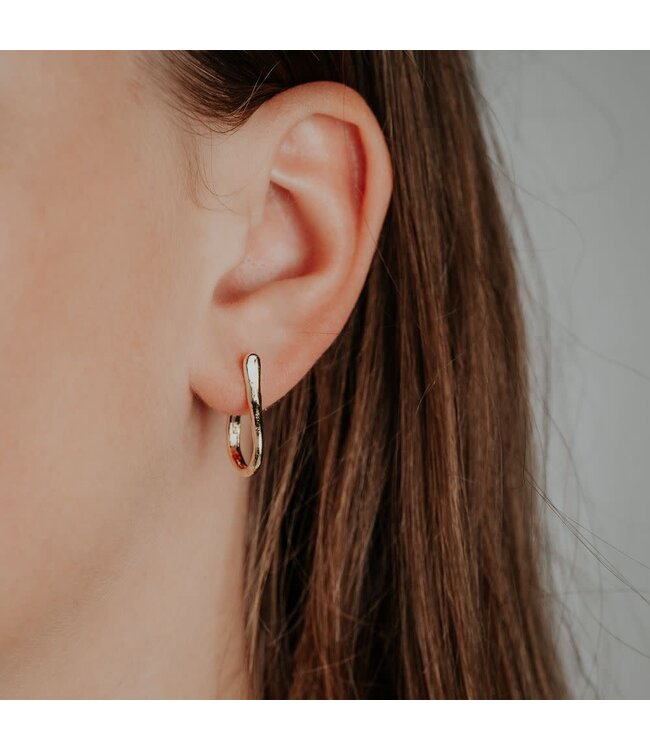 Jeh Jewels Oorhoepel hoef Goud kleurig