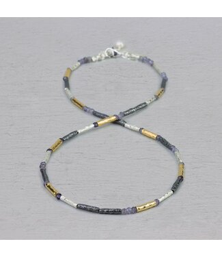 Jeh Jewels Necklace tubes with Iolite