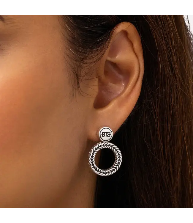 Buddha to Buddha Buddha to Buddha Barbara Round Earring Silver Single Piece