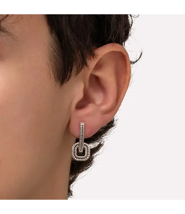 Buddha to Buddha Buddha to Buddha Chain Logo Earhanger Single Piece