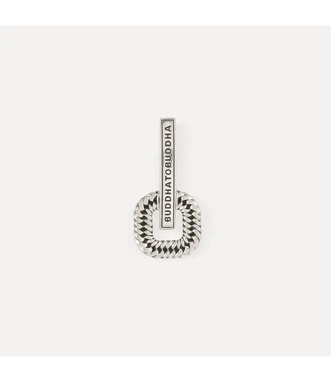 Buddha to Buddha Schakel Logo Oorhanger Single Piece