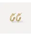 Buddha to Buddha Oorbellen Ellen XS Creole Goud YG 14kt