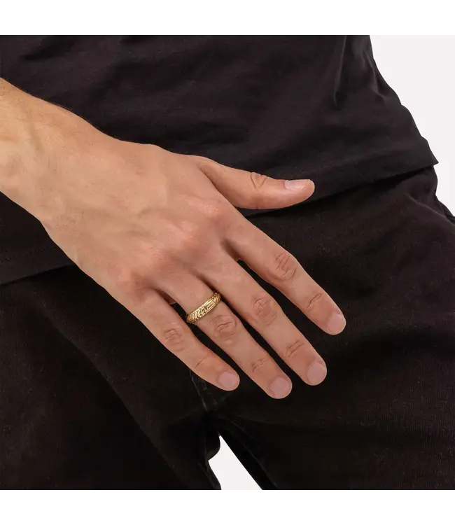 Buddha to Buddha Buddha to Buddha Ben XS Gold Ring YG 14kt