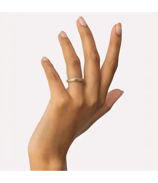 Buddha to Buddha Ellen XS Gold Ring YG 14kt