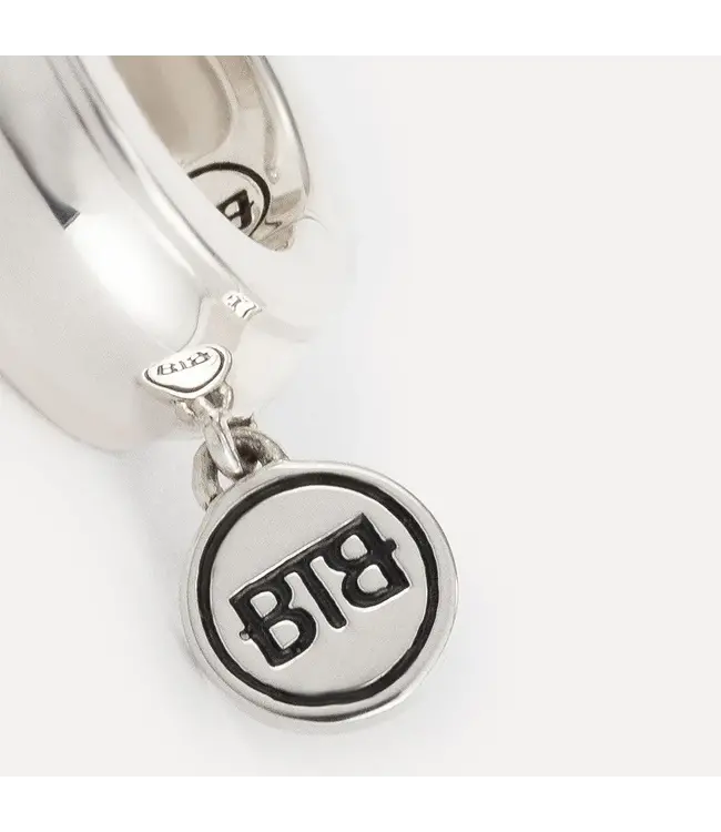 Buddha to Buddha Batul Oorring Zilver Single Piece