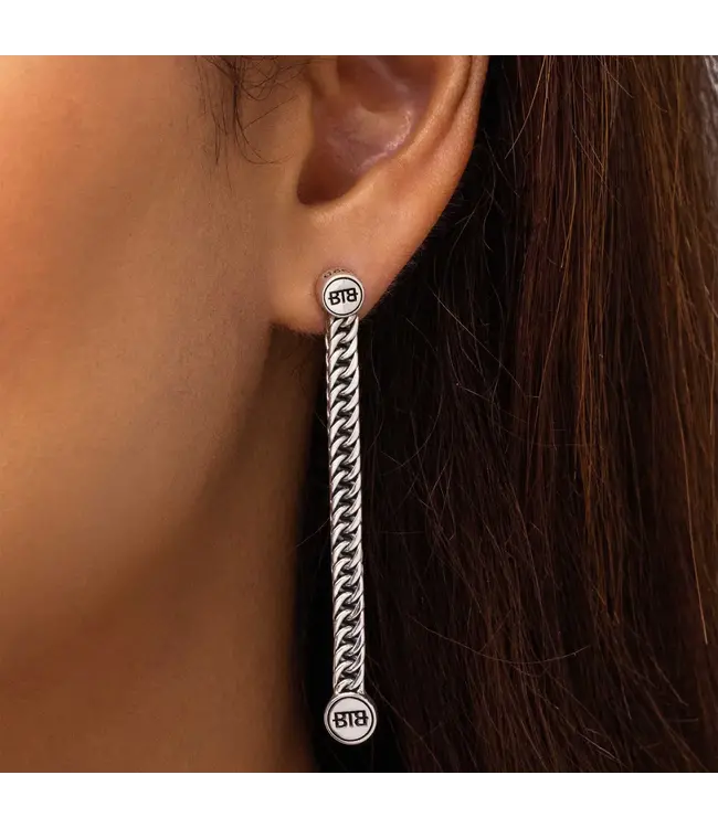 Buddha to Buddha Buddha to Buddha Esther Mini Earhanger Silver Single Piece