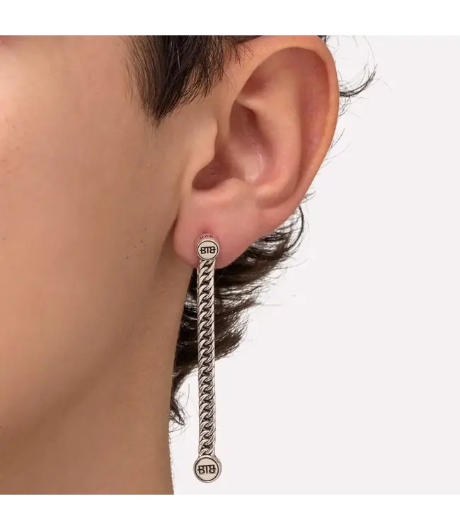 Buddha to Buddha Buddha to Buddha Esther Mini Oorhanger Zilver Single Piece