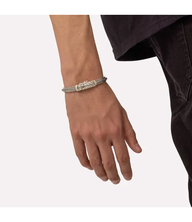 Buddha to Buddha Exclusieve Nurul/Ellen Mix XS Armband Zilver van 925 Sterling Zilver – Gratis Gravure