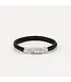 Buddha to Buddha Nurul/Ellen Mix Bracelet Leather Black