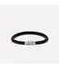 Armband Ellen Leer Zwart