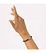 Armband Ellen Leer Zwart