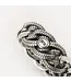 Ring Nathalie Small Textuur Nathalie Zilver | Juwelier De