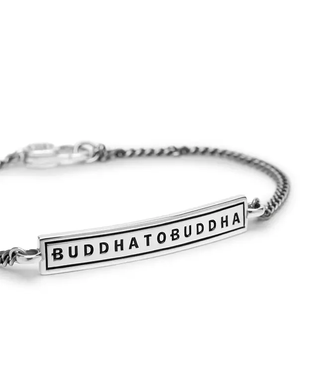 Buddha to Buddha Buddha to Buddha Essential Logo Anklet Silver Large