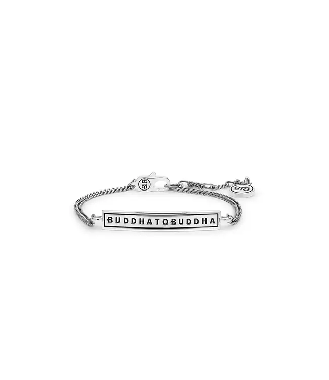 Buddha to Buddha Essential Logo Anklet Silber Large