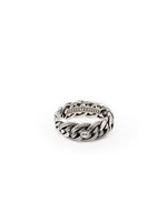 Buddha to Buddha Nathalie Small Texture Ring Silber